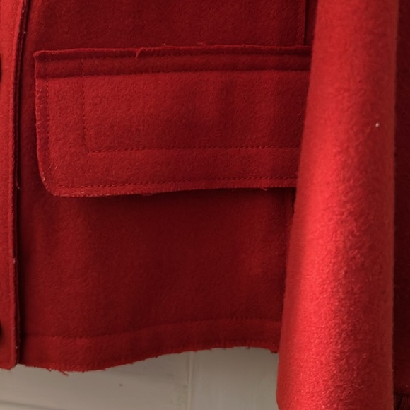 DRASTICALLY REDUCED - Burberry Brit Wool Bomber Jacket - Picture 3 of 13